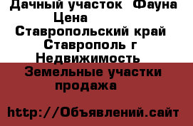 Дачный участок “Фауна“ › Цена ­ 350 000 - Ставропольский край, Ставрополь г. Недвижимость » Земельные участки продажа   